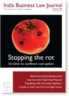 India Business Law Journal July August 2008