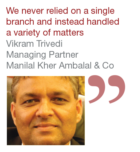 Vikram Trivedi Managing Partner Manilal Kher Ambalal & Co