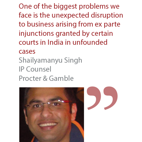 Shailyamanyu Singh IP Counsel Procter & Gamble