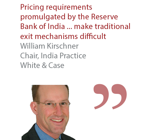 William Kirschner Chair, India Practice White & Case