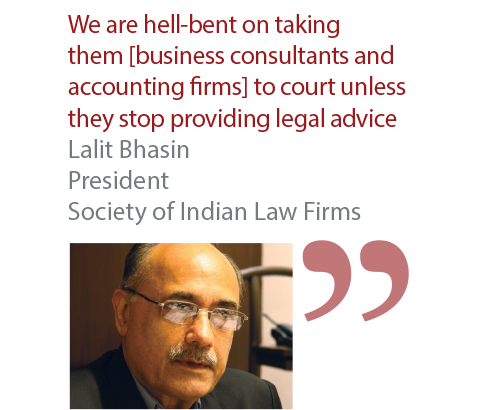 Lalit Bhasin President Society of Indian Law Firms