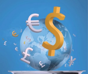 World_currency_money_on_a_tray_bluer