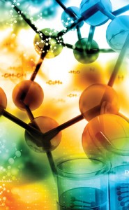 molecules_on_scientific_background