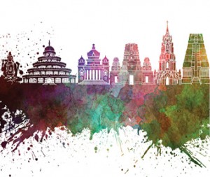 Bangalore_watercolour_cityscape_skyline