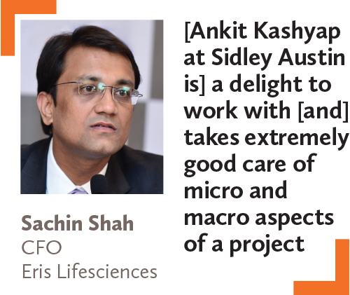 Sachin Shah, CFO, Eris Lifesciences