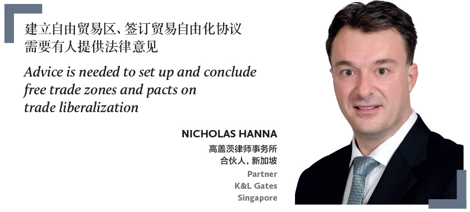 NICHOLAS HANNA 高盖茨律师事务所 合伙人，新加坡 Partner K&L Gates Singapore