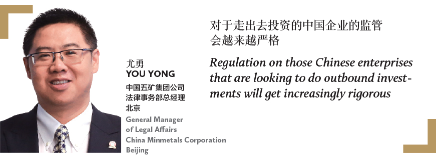 尤勇 YOU YONG 中国五矿集团公司 法律事务部总经理 北京 General Manager of Legal Affairs China Minmetals