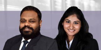 Karthik Somasundram and Sneha Jaisingh Bharucha & Partners April