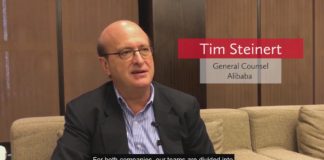 Alibaba GC Tim Steinert on Legaltech