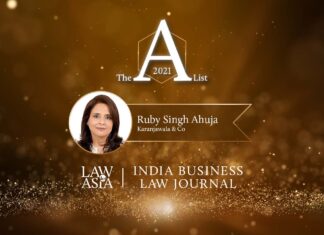 Ruby Singh Ahuja, Karanjawala & Co