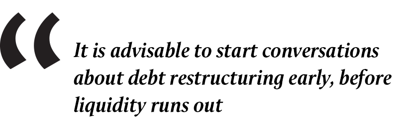 Debt restructuring in the BVI and Cayman Islands Quote