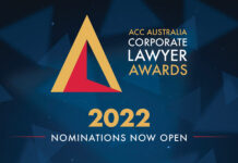 Nominations open for ACC Australia Corporate Lawyer Awards