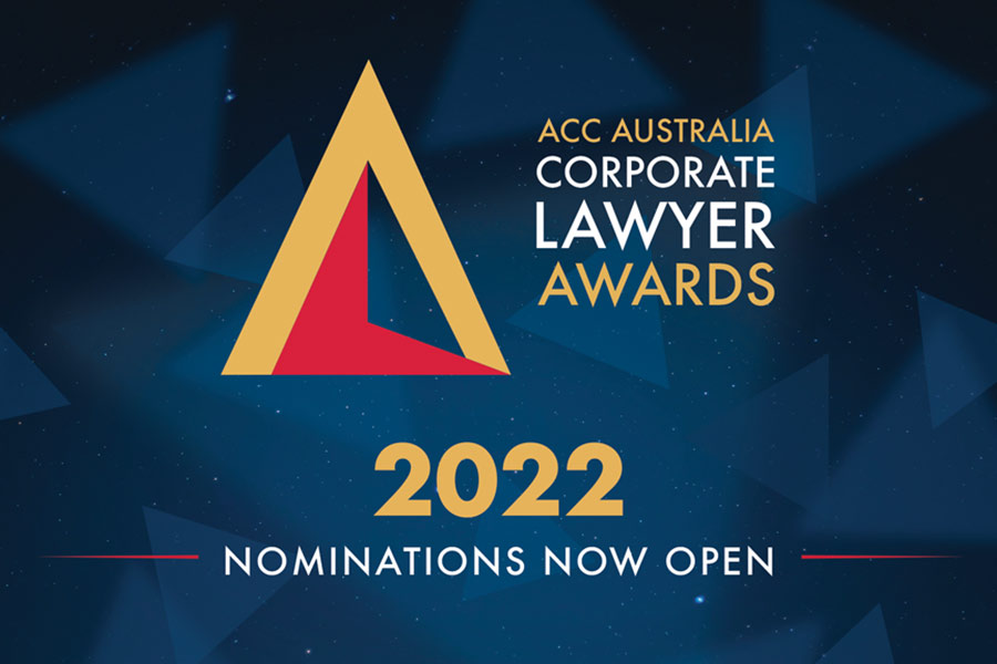 Nominations open for ACC Australia Corporate Lawyer Awards