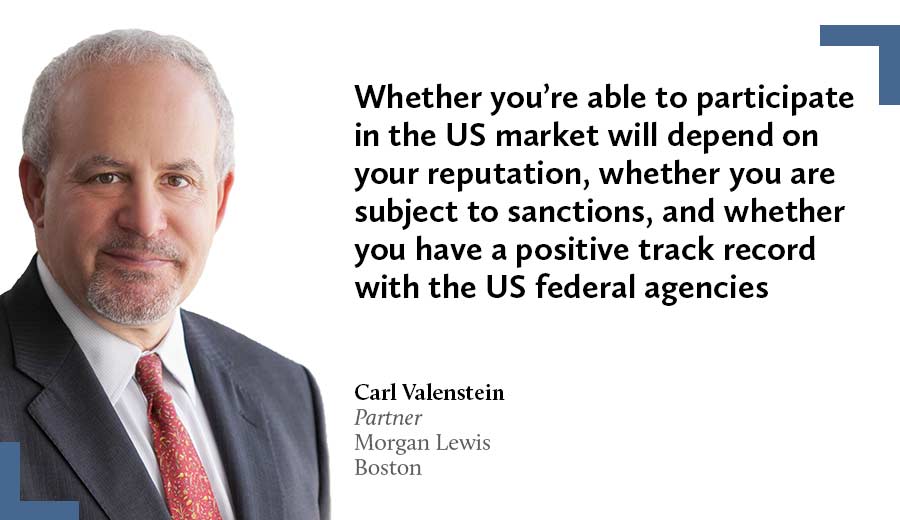 Carl Valenstein, Morgan Lewis