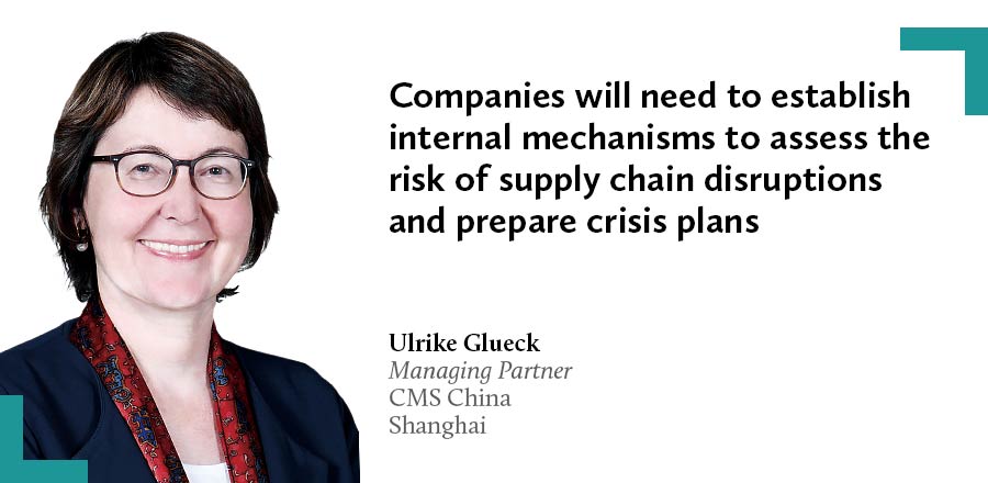 Ulrike Glueck, CMS China