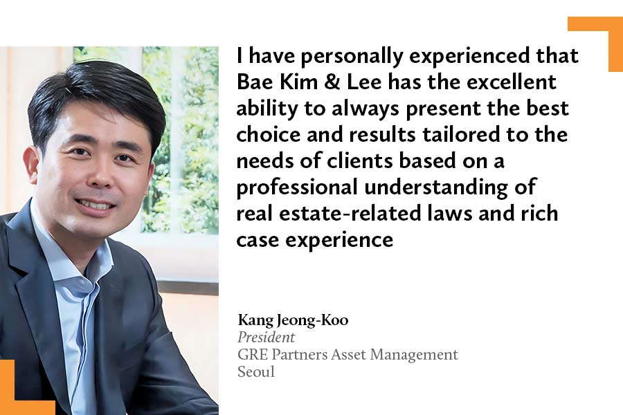 Kang Jeong-Koo, GRE Partners Asset Management 