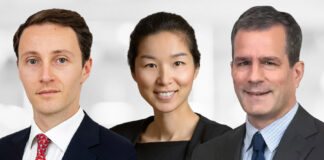 trio will join Shearman & Sterling as partners