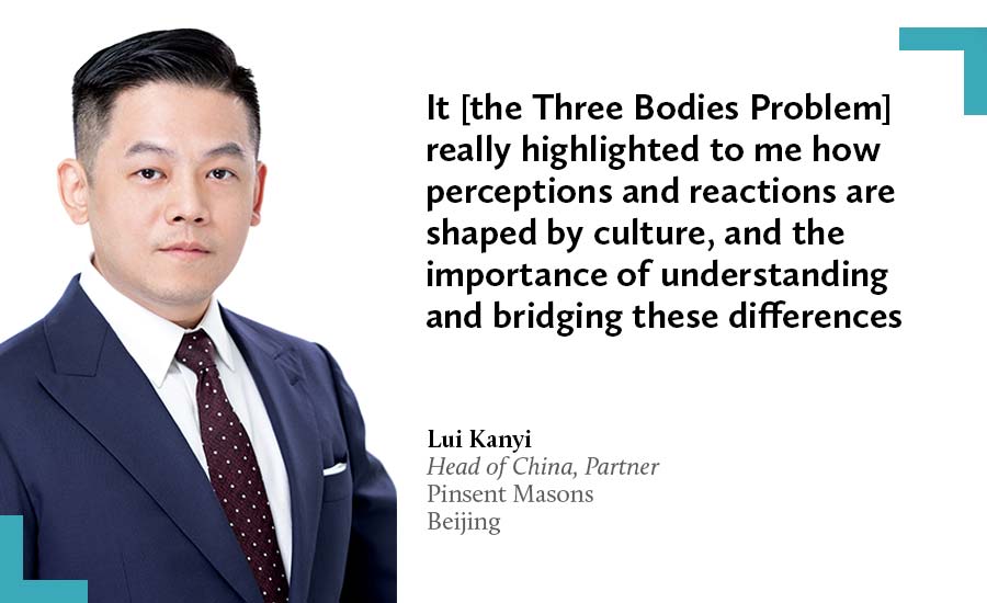 Lui Kanyi, Pinsent Masons Beijing