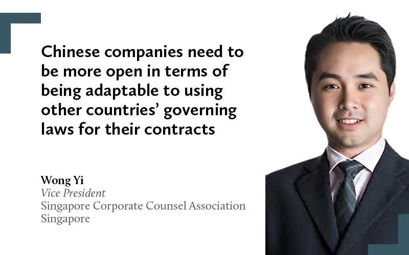 Wong Yi, Singapore Corporate Counsel Association