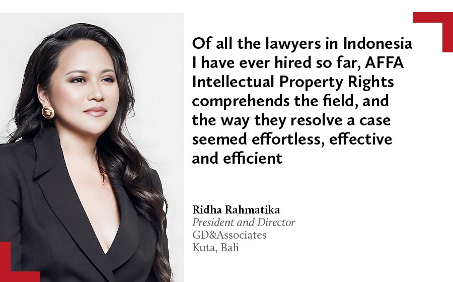 Ridha Rahmatika, GD&Associates 