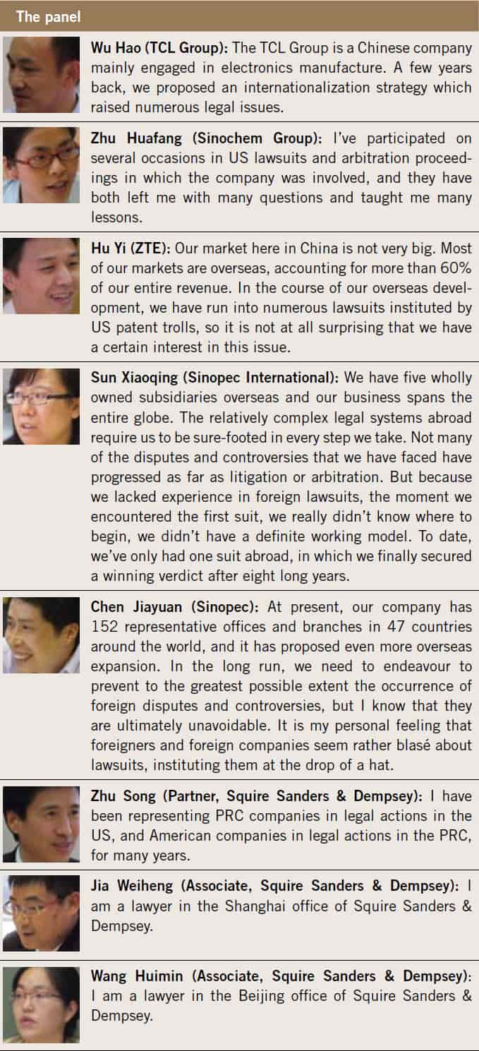 US lawsuits Chinese companies, are you ready The Panel