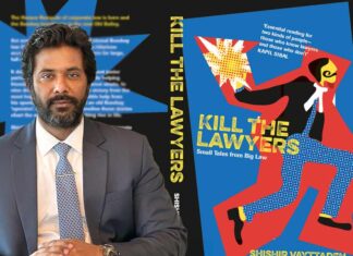 Shishir-Vayttaden-launches-new-fiction-book,-Kill-the-Lawyers-cover