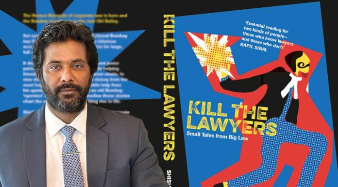 Shishir-Vayttaden-launches-new-fiction-book,-Kill-the-Lawyers-cover