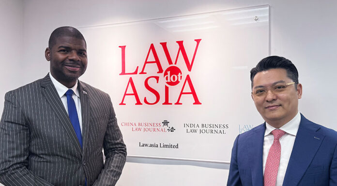 BVI Premier Wheatley visits Law.asia office