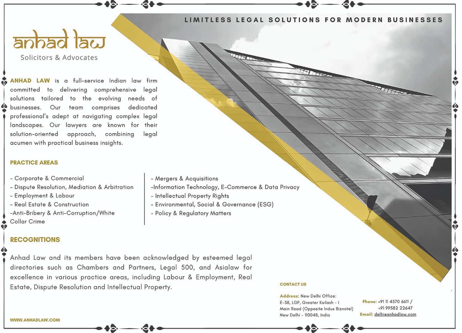 Anhad Law IBLJ FOTY 2025