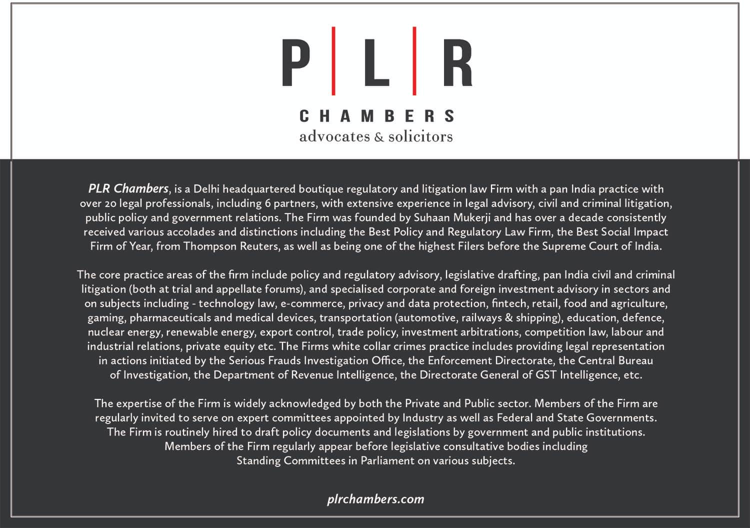 PLR Chambers Ads IBLJ FOTY 2025