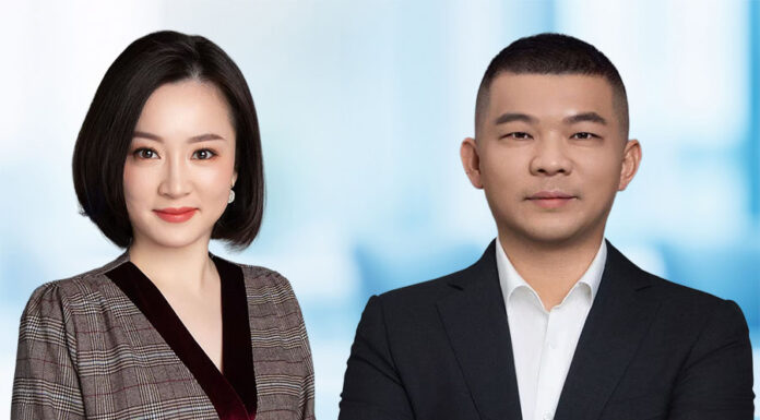 Anli recruits data compliance and criminal law partners From left: You Bailu and Xu Haibo