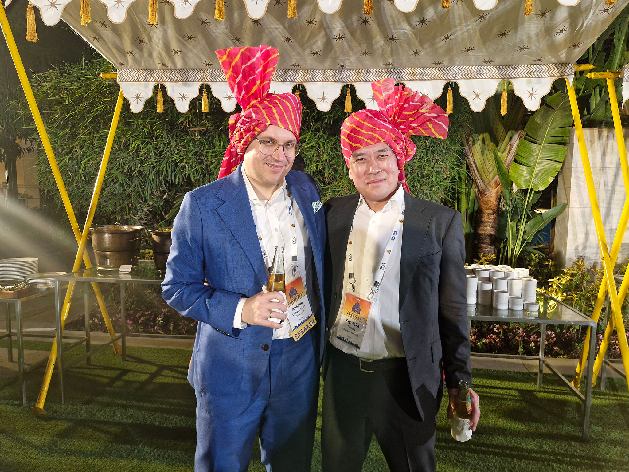 From left: Dr. Anselm Christiansen, partner at Gleiss Lutz with Kiyotaka Tajima, partner at Kitahama Partners