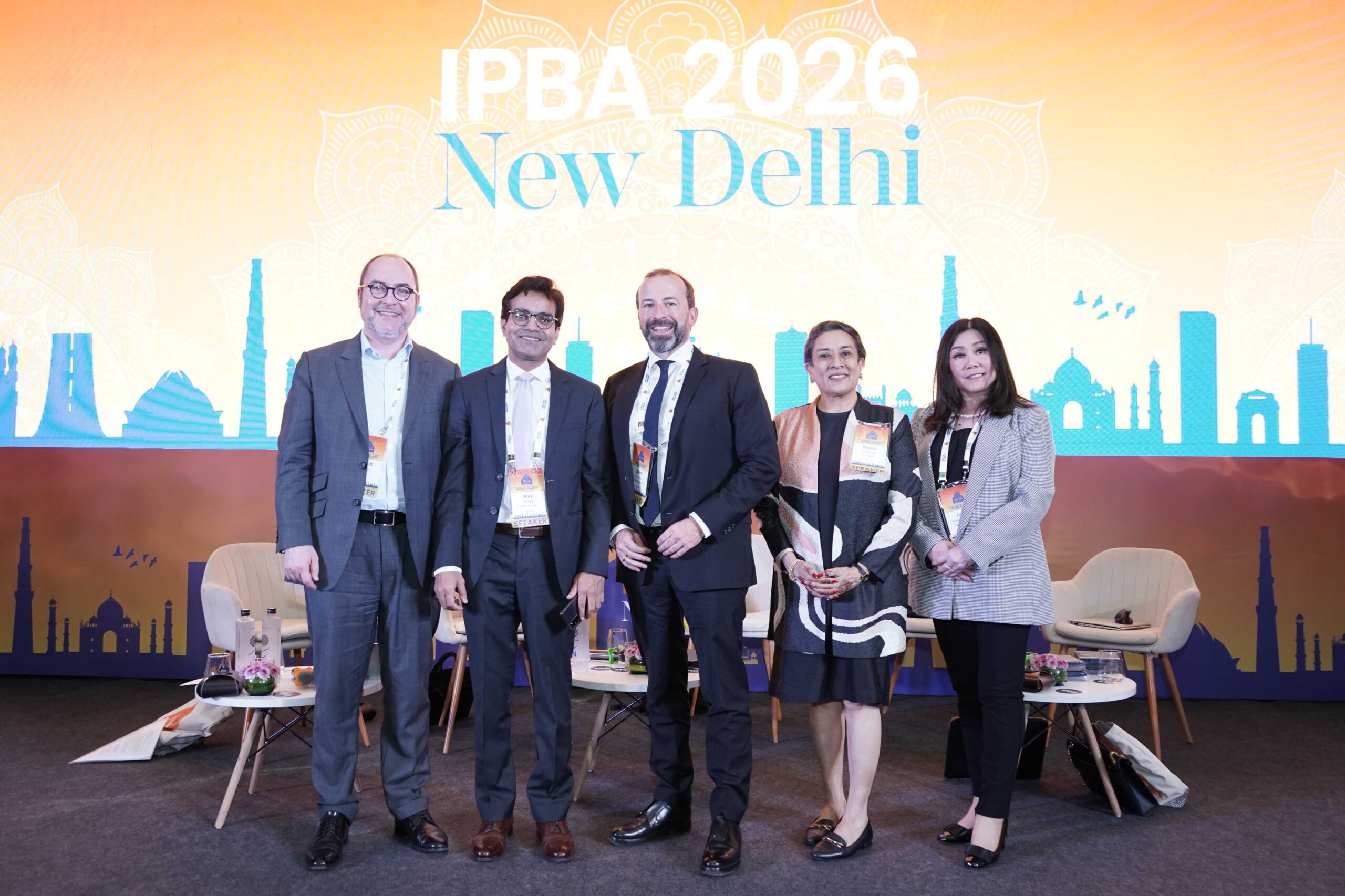 Harold Berrier, partner at Ydès; Ajay Solanki, partner at AZB & Partners; Björn Otto, partner at CMS Germany; Poorvi Chothani, managing partner at LawQuest; and Pimvimol (June) Vipamaneerut, partner at Tilleke & Gibbins
