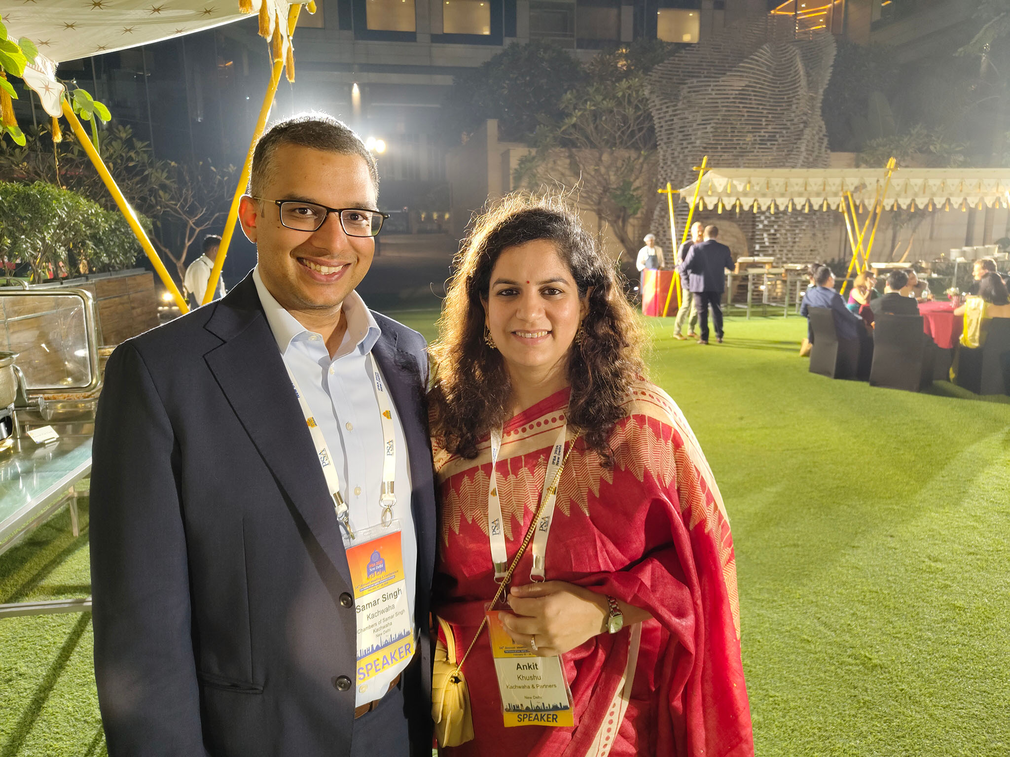 From left: Samar Singh Kachwaha and Ankit Khushu, Kachwaha & Partners