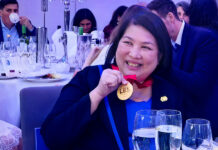 Patricia Bunye First Filipino LESI Gold Medal Winner