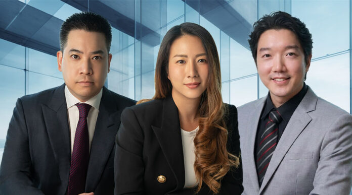 Robert Tang-Samata Masagee and Akyn Suttawatanadech are among a team of 18 joining Clyde-Co