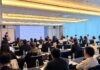 Lee & Ko partner Yuseok Kim speaks during a seminar at the In-House Counsel Forum spring academy