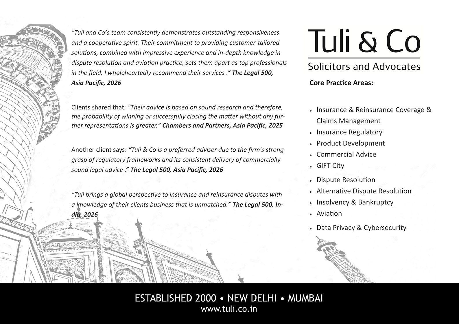 Tuli & Co IBLJ FOTY 2026
